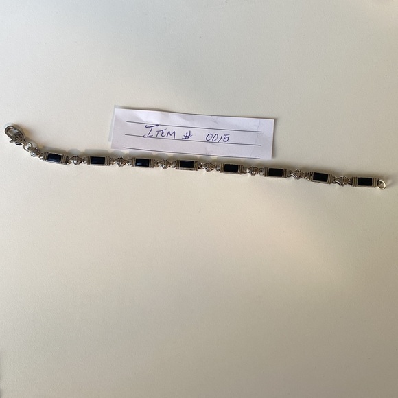 Men’s Grass Pattern Copper Bracelet 8.66 in - Picture 5 of 6